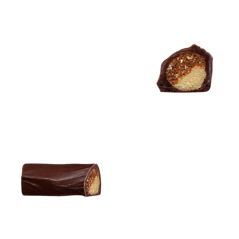 Bûchette, bonbon de chocolat maison
