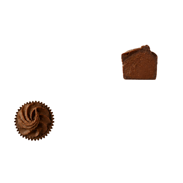 Godet or, bonbon de chocolat maison