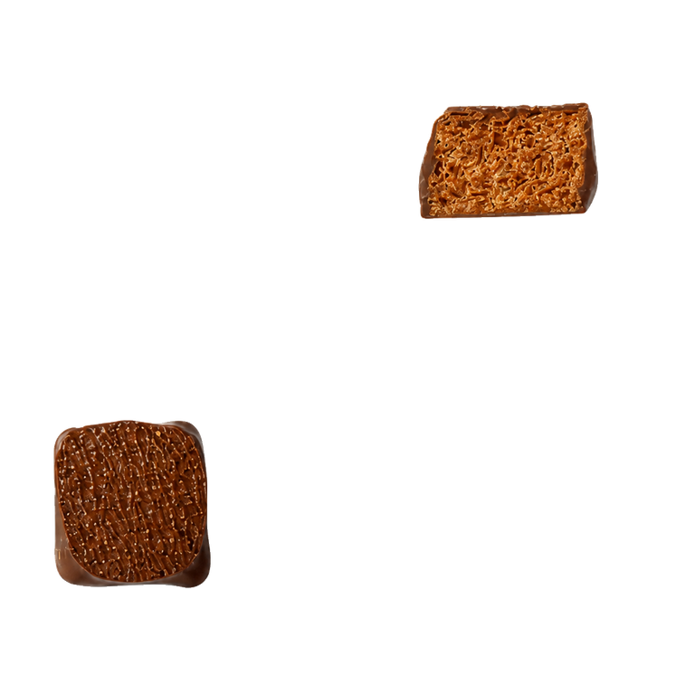 Feuilletine, bonbon de chocolat maison